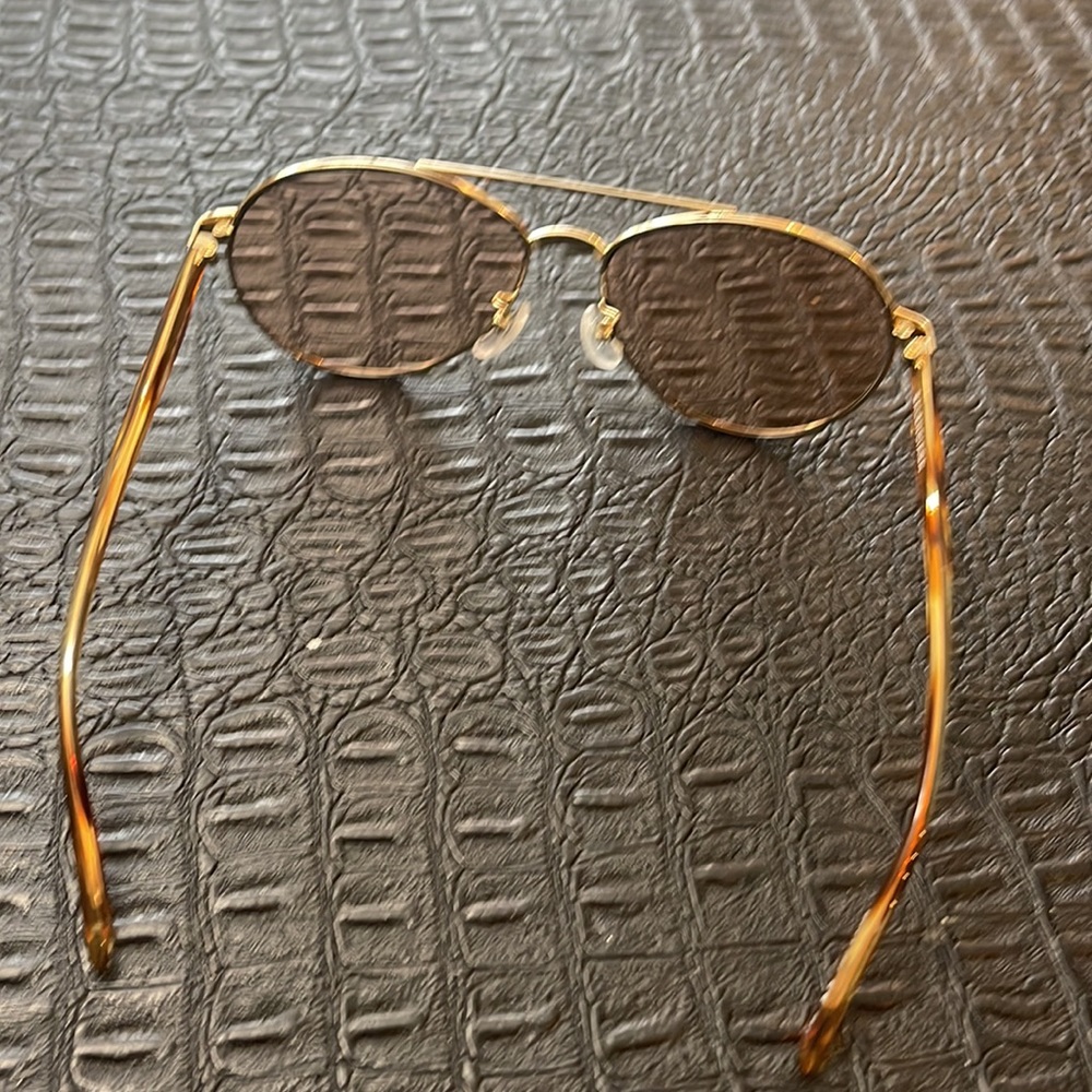 Balenciaga Sunglasses #BB0019SK Light Gold Frame - Picture 4 of 10